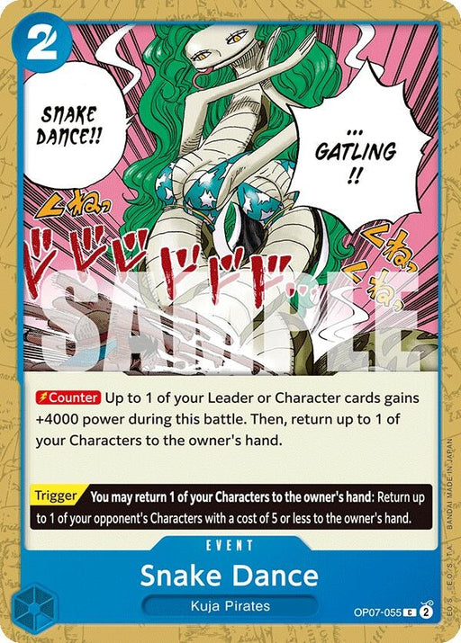 Image for Snake Dance (OP07-055) [500 Years in the Future] - One Piece Card Game