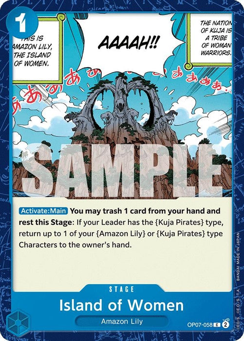 Image for Island of Women (OP07-058) [500 Years in the Future] - One Piece Card Game