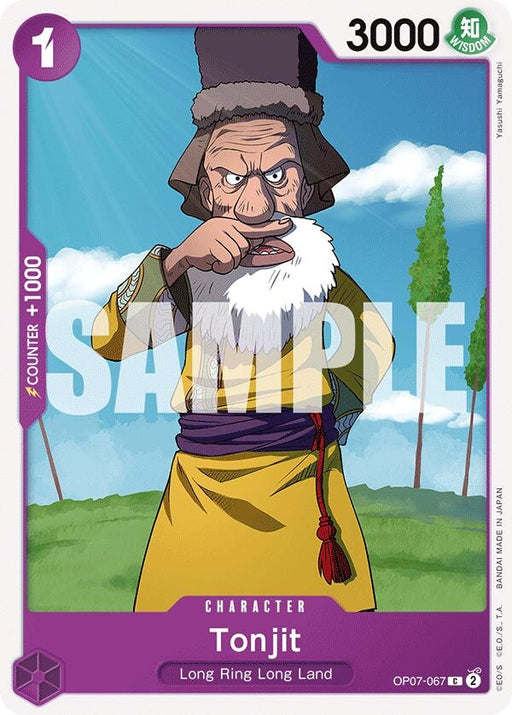 Image for Tonjit (OP07-067) [500 Years in the Future] - One Piece Card Game