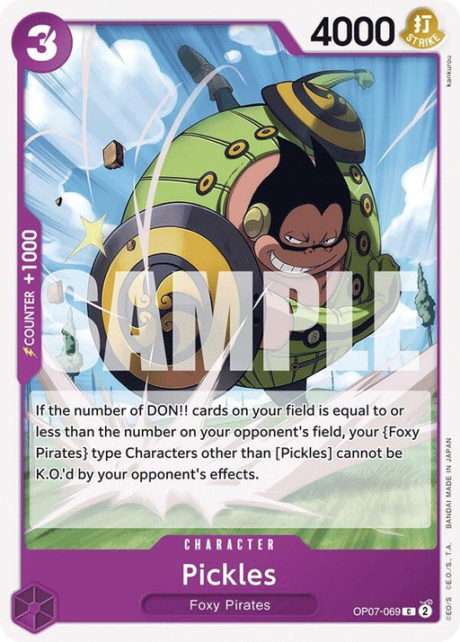 Image for Pickles (OP07-069) [500 Years in the Future] - One Piece Card Game