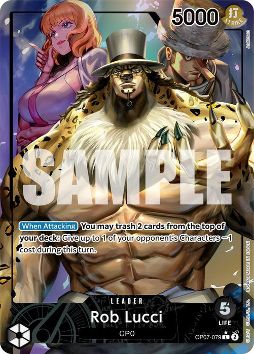 Rob Lucci (079) (Parallel) (OP07-079) (Foil) [500 Years in the Future]