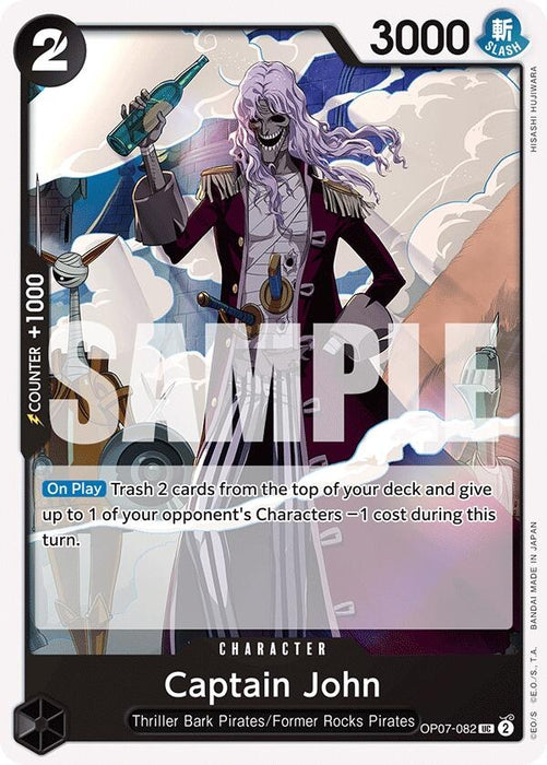 Image for Captain John (OP07-082) [500 Years in the Future] - One Piece Card Game