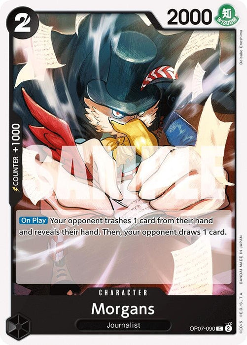Image for Morgans (OP07-090) [500 Years in the Future] - One Piece Card Game