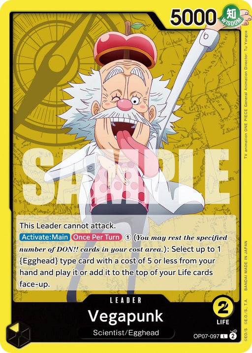 Image for Vegapunk (OP07-097) [500 Years in the Future] - One Piece Card Game
