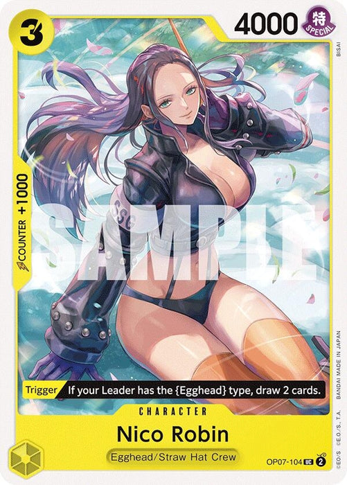 Image for Nico Robin (OP07-104) [500 Years in the Future] - One Piece Card Game