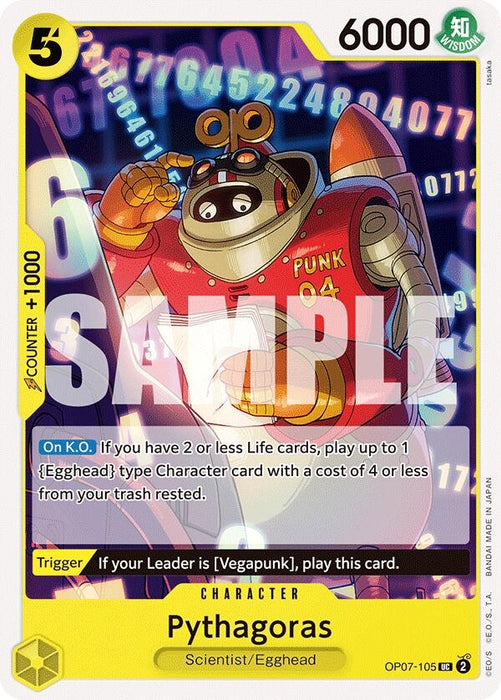 Image for Pythagoras (OP07-105) [500 Years in the Future] - One Piece Card Game