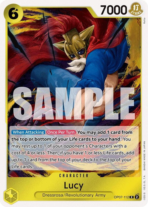 Lucy (OP07-112) (Foil) [500 Years in the Future]