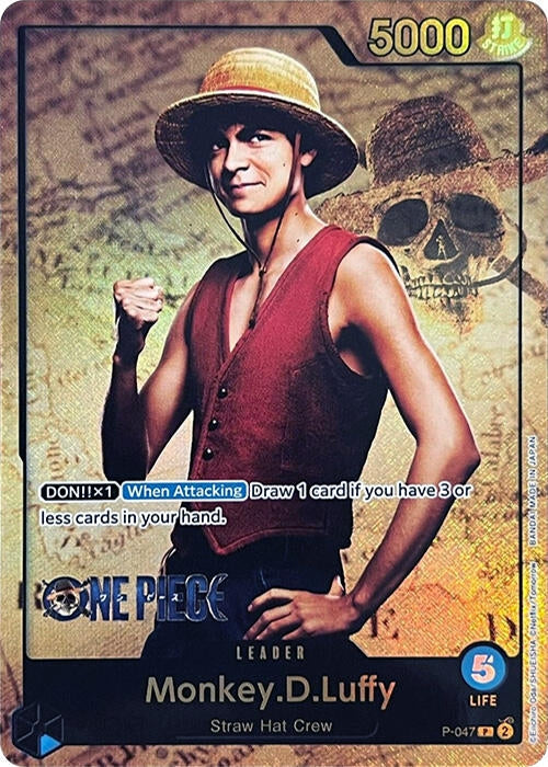 Image for Monkey.D.Luffy (047) (Premium Card Collection -Live Action Edition-) (P-047) (Foil) [One Piece Promotion Cards] - One Piece Card Game