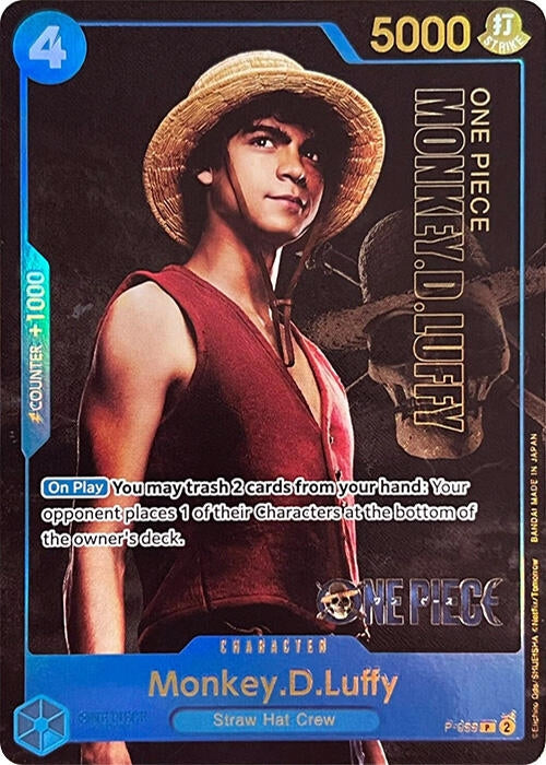 Image for Monkey.D.Luffy (055) (Premium Card Collection -Live Action Edition-) (P-055) (Foil) [One Piece Promotion Cards] - One Piece Card Game