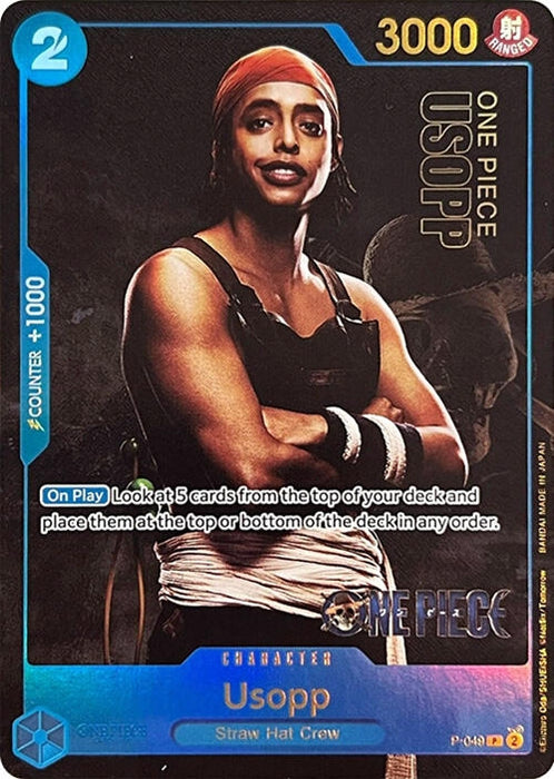 Usopp (Premium Card Collection -Live Action Edition-) (P-049) (Foil) [One Piece Promotion Cards]