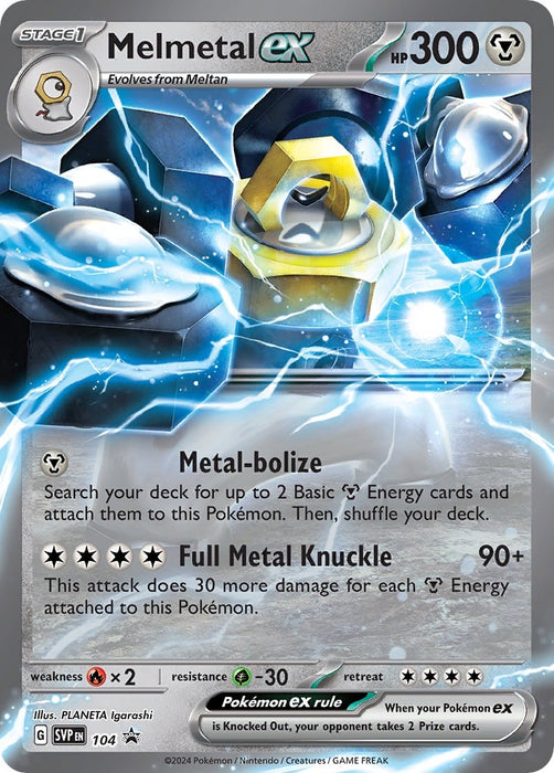Image for Melmetal ex - 104 (104) (Holofoil) [SV: Scarlet & Violet Promo Cards] - Pokemon