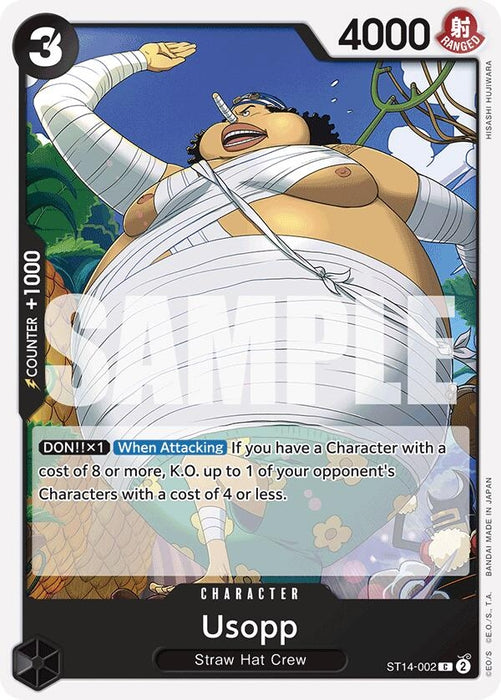Image for Usopp (ST14-002) [Starter Deck 14: 3D2Y] - One Piece Card Game