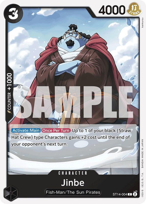 Image for Jinbe (ST14-004) [Starter Deck 14: 3D2Y] - One Piece Card Game