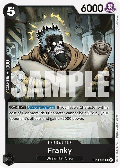 Image for Franky (ST14-009) [Starter Deck 14: 3D2Y] - One Piece Card Game