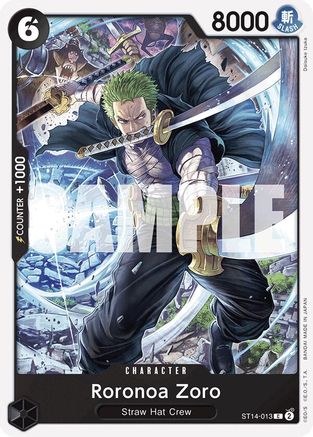 Roronoa Zoro [ST14-013] (Starter Deck 14: 3D2Y)