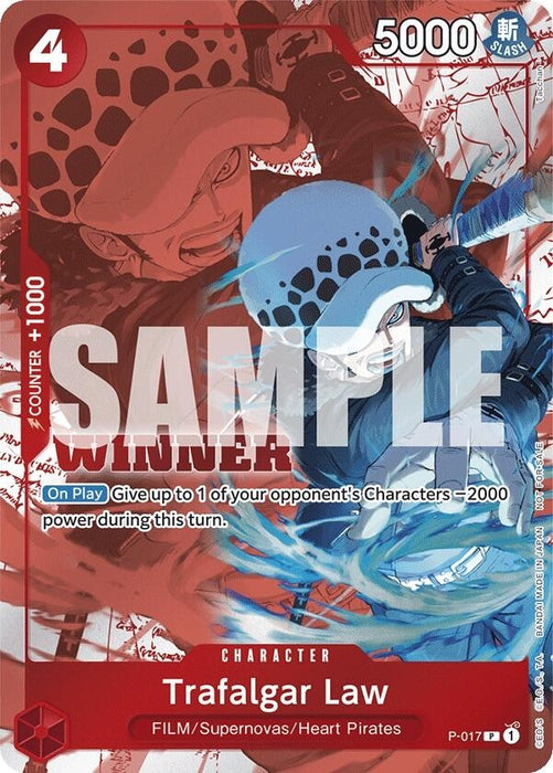 Image for Trafalgar Law (Winner Pack Vol. 7) (P-017) (Foil) [One Piece Promotion Cards] - One Piece Card Game