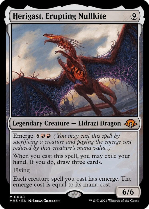 Image for Herigast, Erupting Nullkite (8) (Foil) [Modern Horizons 3] - Magic: The Gathering