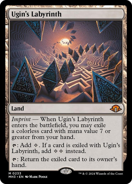 Image for Ugin's Labyrinth (233) (Foil) [Modern Horizons 3] - Magic: The Gathering