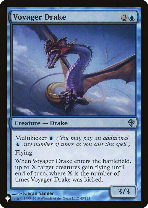 Voyager Drake [PLST-WWK-45] - The List