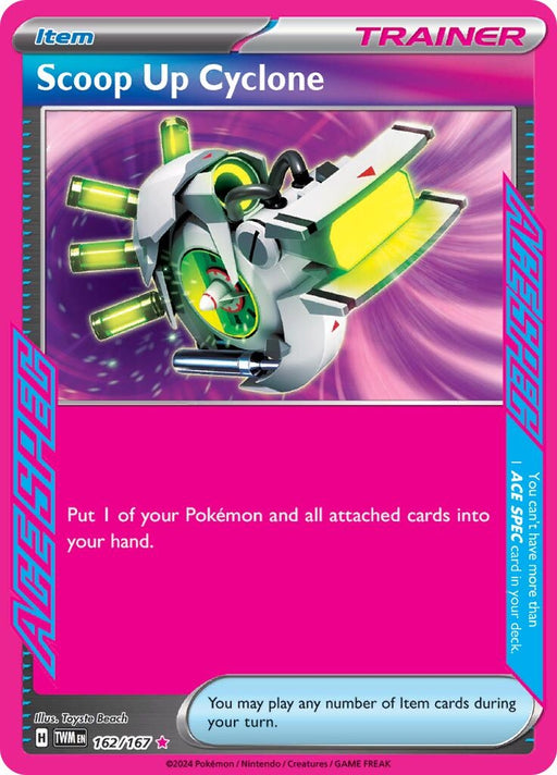 Image for Scoop Up Cyclone (162/167) (Holofoil) [SV06: Twilight Masquerade] - Pokemon