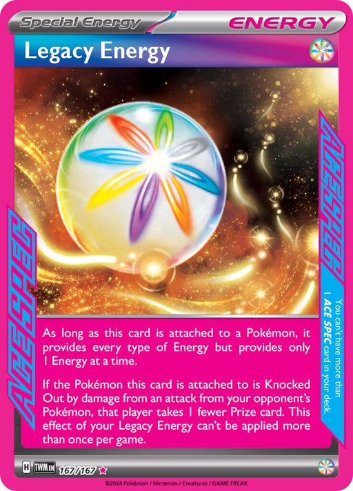 Image for Legacy Energy (167/167) (Holofoil) [SV06: Twilight Masquerade] - Pokemon