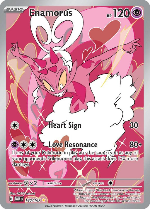 Image for Enamorus (180/167) (Holofoil) [SV06: Twilight Masquerade] - Pokemon