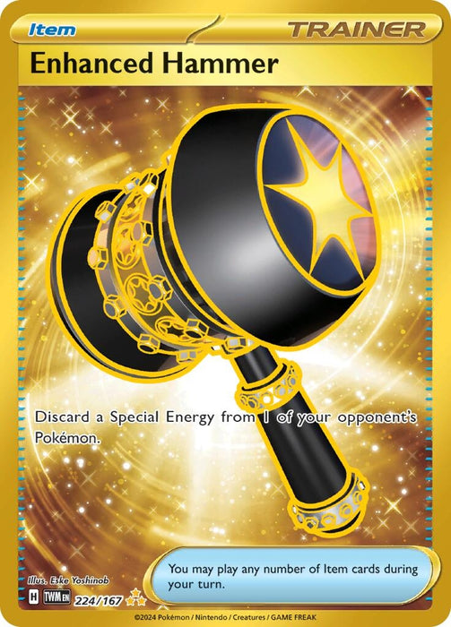 Image for Enhanced Hammer (224/167) (Holofoil) [SV06: Twilight Masquerade] - Pokemon