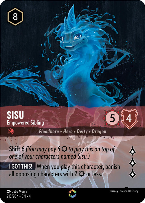 Image for Sisu - Empowered Sibling (Enchanted) (215/204) (Holofoil) [Ursula's Return] - Disney Lorcana