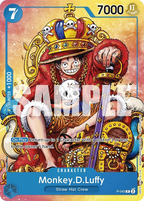 Monkey.D.Luffy (Convention Promo 2024) (P-043) (Foil) [One Piece Promotion Cards]