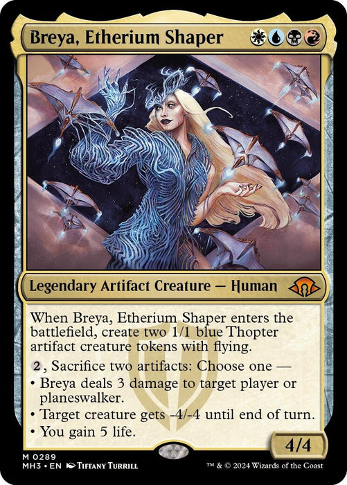 Image for Breya, Etherium Shaper (289) (Foil) [Modern Horizons 3] - Magic: The Gathering