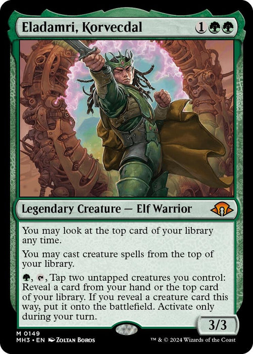 Image for Eladamri, Korvecdal (149) (Foil) [Modern Horizons 3] - Magic: The Gathering