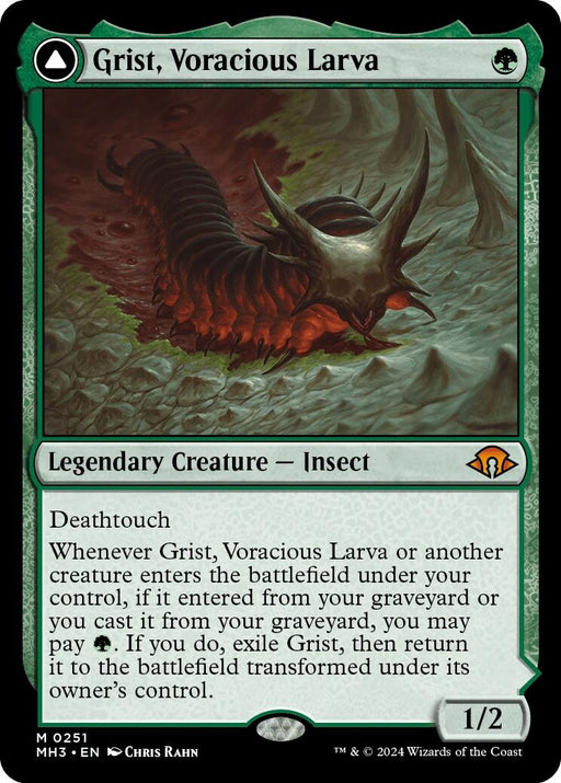 Image for Grist, Voracious Larva (251) (Foil) [Modern Horizons 3] - Magic: The Gathering