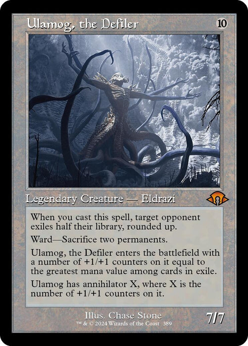 Image for Ulamog, the Defiler (Retro Frame) (389) [Modern Horizons 3] - Magic: The Gathering