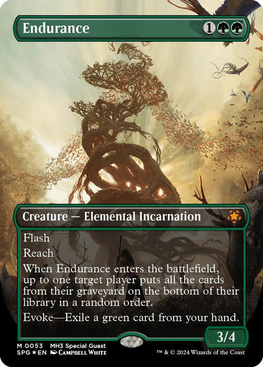 Image for Endurance (Borderless) (Textured Foil) (53) (Foil) [Special Guests] - Magic: The Gathering