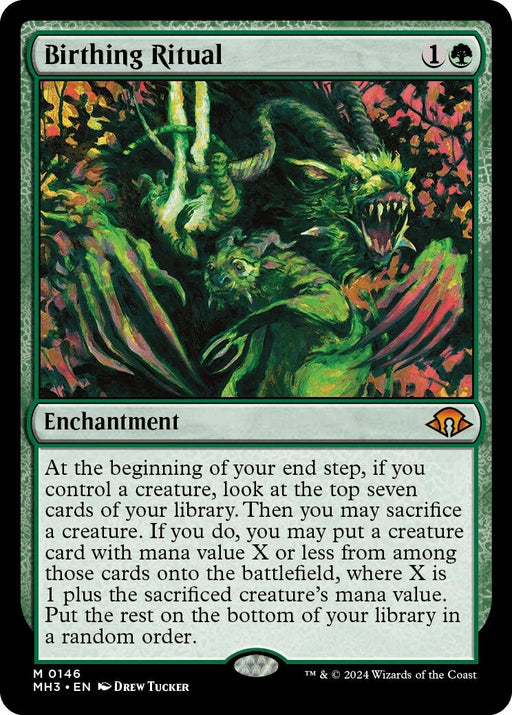 Image for Birthing Ritual (146) [Modern Horizons 3] - Magic: The Gathering