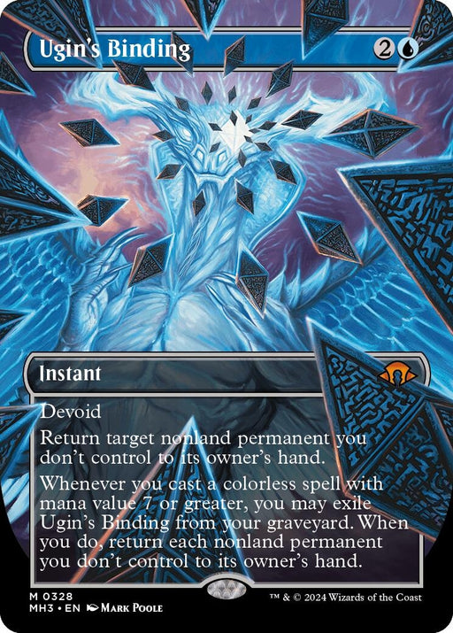 Image for Ugin's Binding (Borderless) (328) [Modern Horizons 3] - Magic: The Gathering