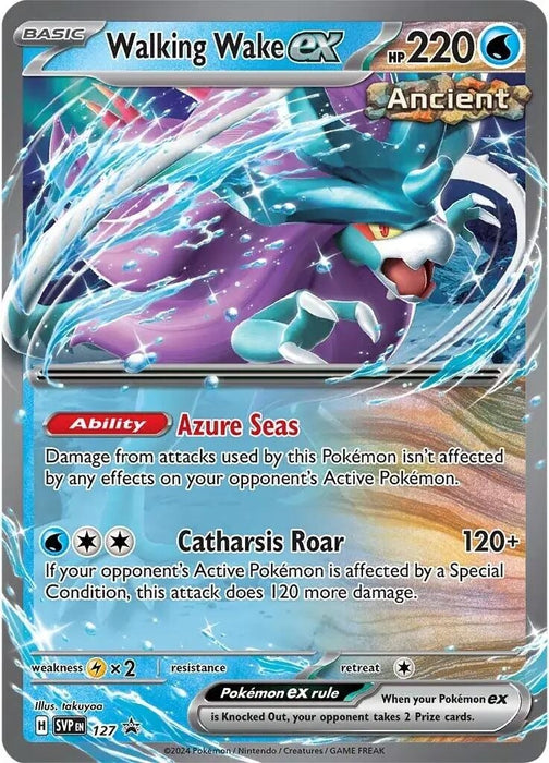 Image for Walking Wake ex - 127 (127) (Holofoil) [SV: Scarlet & Violet Promo Cards] - Pokemon