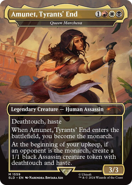 Image for Amunet, Tyrants' End - Queen Marchesa (1559) [Secret Lair Drop Series] (SLD) - Magic: The Gathering