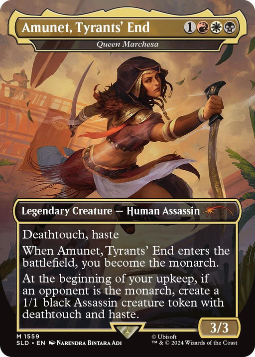 Image for Amunet, Tyrants' End - Queen Marchesa (1559) [Secret Lair Drop Series] (SLD) - Magic: The Gathering