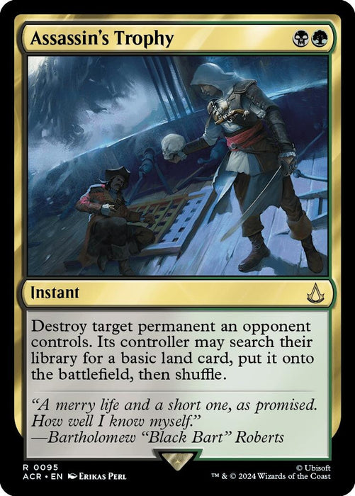 Image for Assassin's Trophy (95) (Foil) [Universes Beyond: Assassin's Creed] - Magic: The Gathering