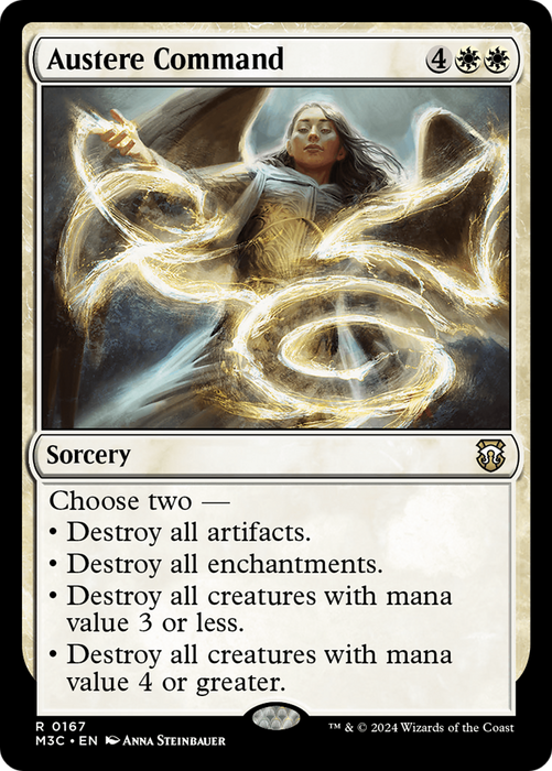 Austere Command [M3C-167] Foil - Modern Horizons 3 Commander