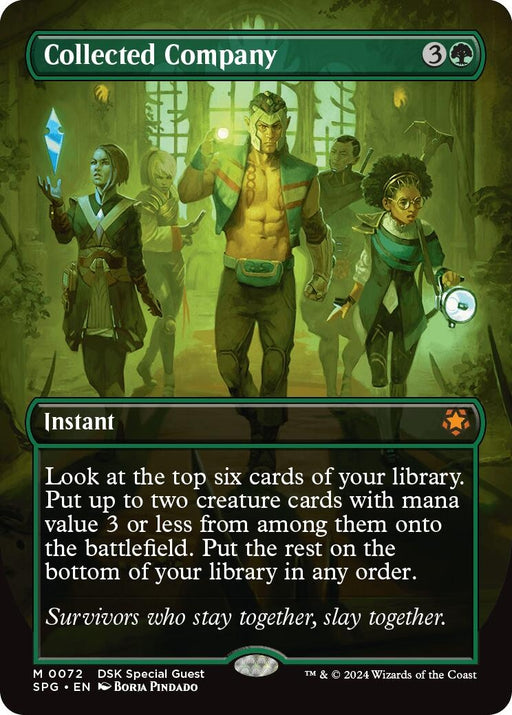 Image for Collected Company (Borderless) (72) [Special Guests] - Magic: The Gathering
