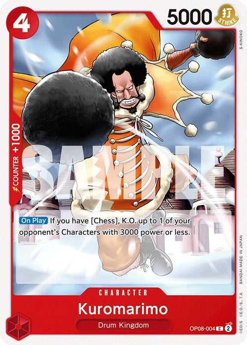 Image for Kuromarimo (OP08-004) [Two Legends] - One Piece Card Game