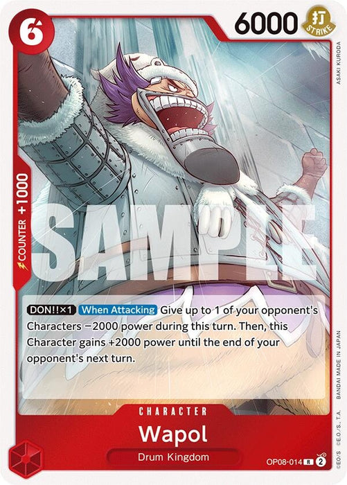 Wapol (OP08-014) (Foil) [Two Legends]