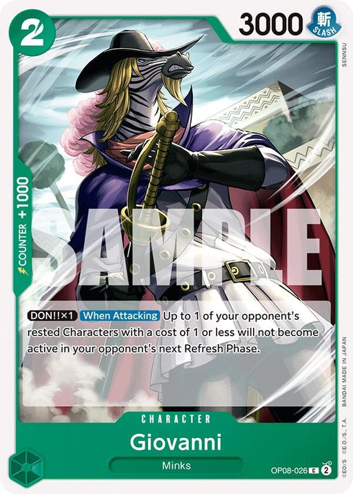 Image for Giovanni (OP08-026) [Two Legends] - One Piece Card Game