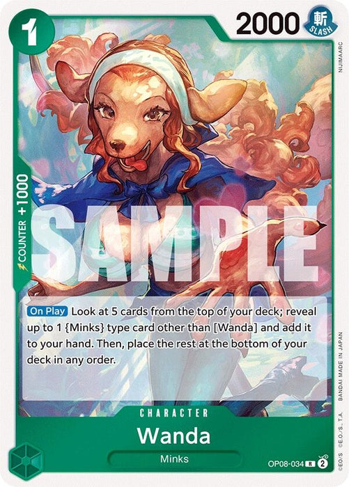 Wanda (OP08-034) (Foil) [Two Legends]