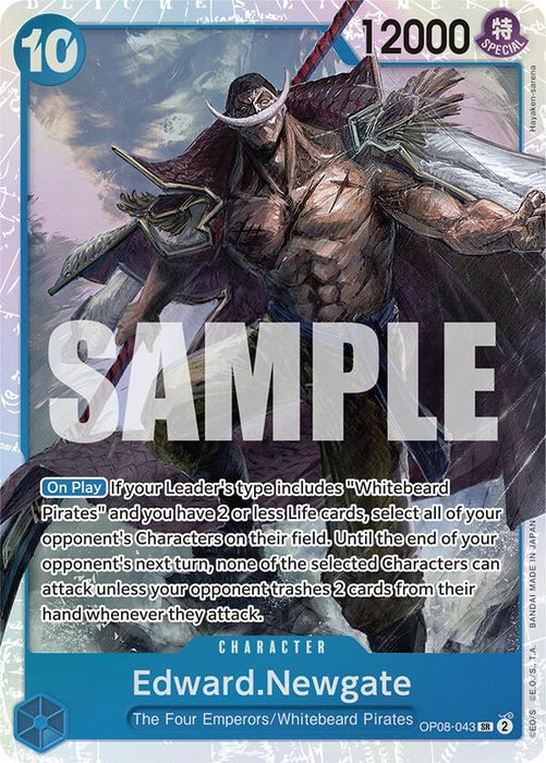 Edward.Newgate (OP08-043) (Foil) [Two Legends]