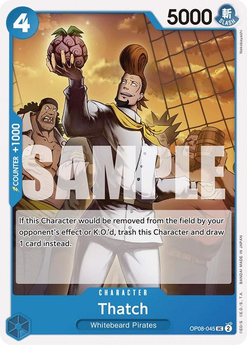 Image for Thatch (OP08-045) [Two Legends] - One Piece Card Game
