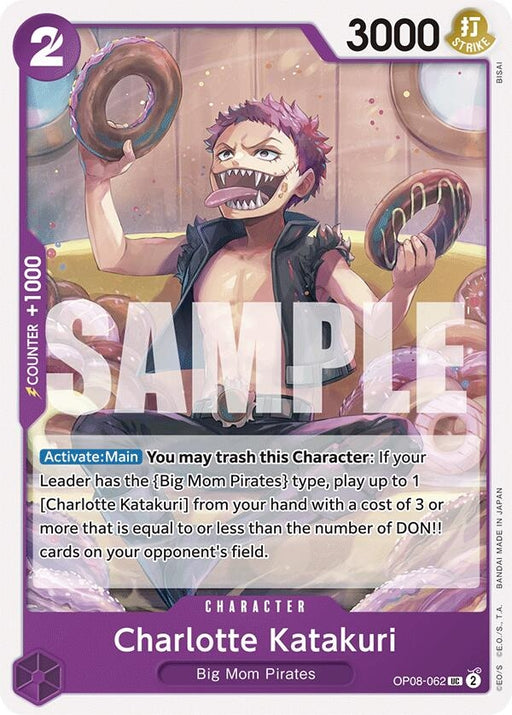 Image for Charlotte Katakuri (062) (OP08-062) [Two Legends] - One Piece Card Game