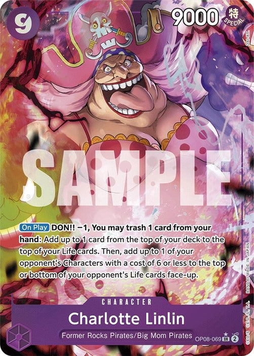 Image for Charlotte Linlin (Parallel) (OP08-069) (Foil) [Two Legends] - One Piece Card Game